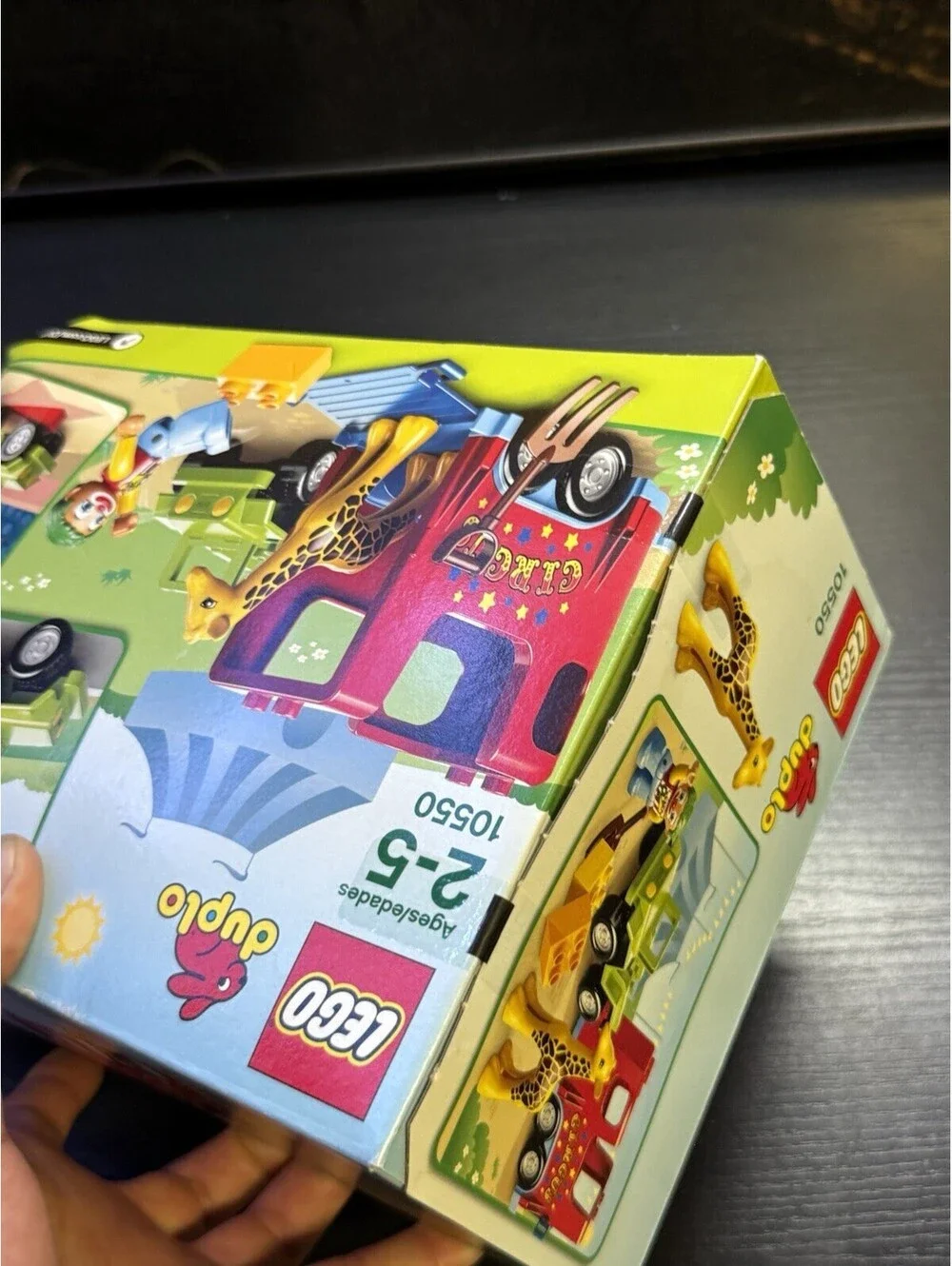 LEGO Duplo 10550 Circus Transport NEW! Baby Giraffe Jeep Truck Trailer Clown
